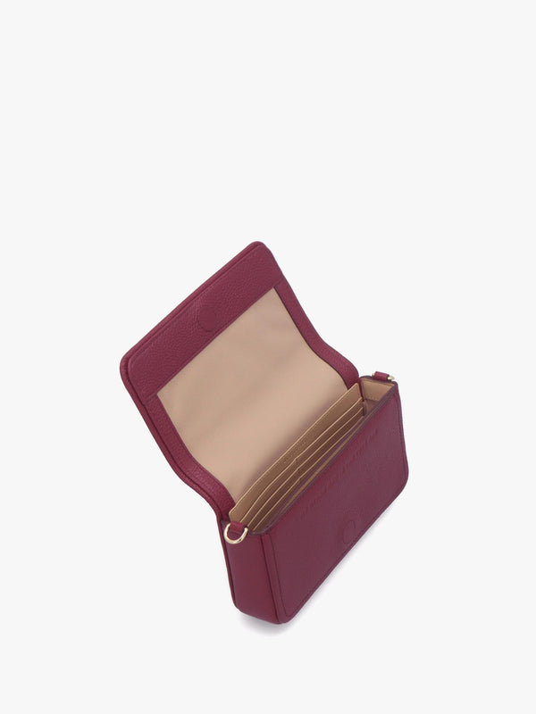 The Leather Mini Cherry Cross-Body Bag