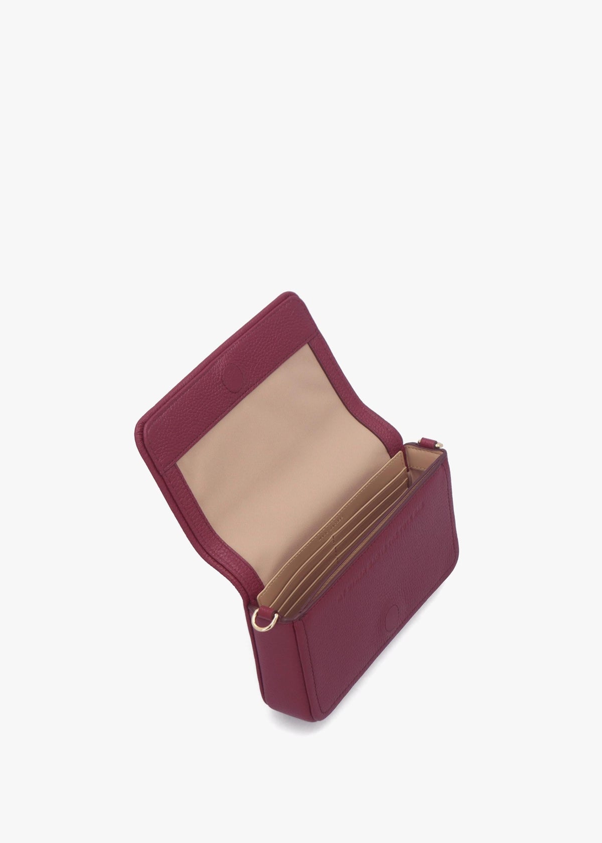 The Leather Mini Cherry Cross-Body Bag