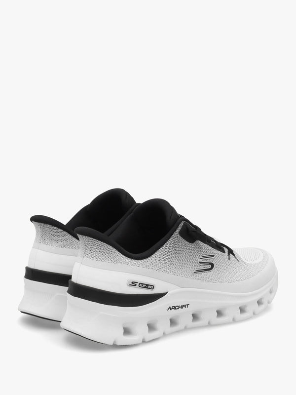 Men’s Slip-Ins Arch Fit Glide-Step Pro White Black Trainers