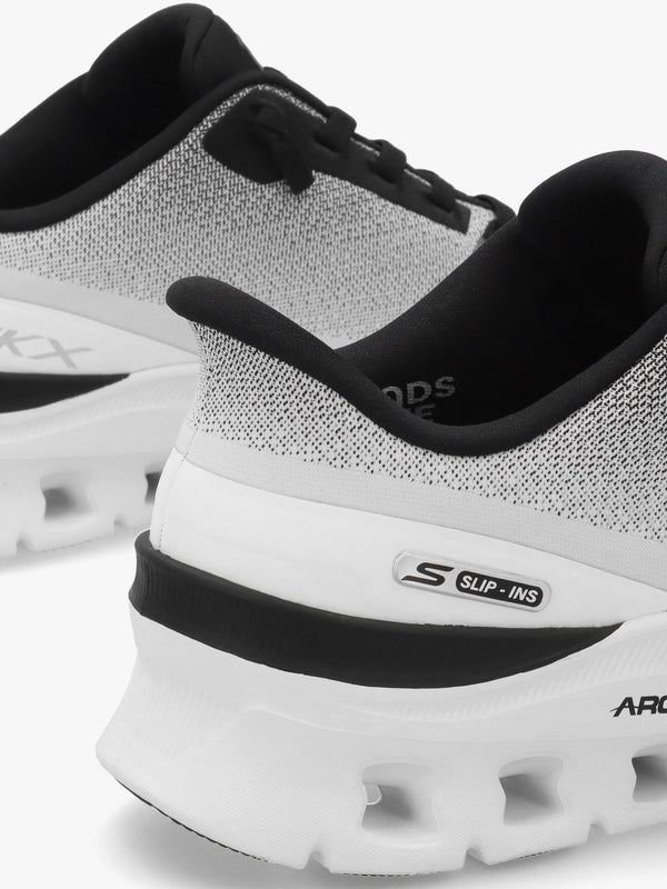 Men’s Slip-Ins Arch Fit Glide-Step Pro White Black Trainers
