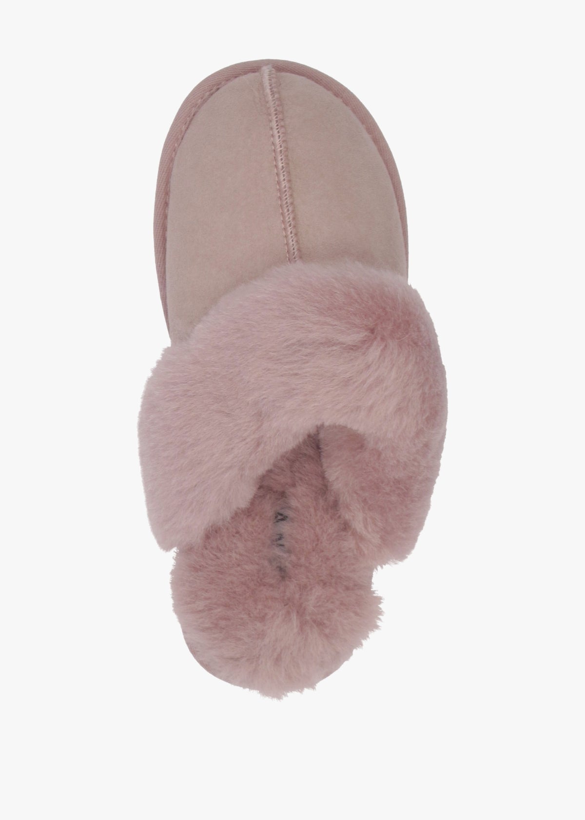 Shut Pink Sheepskin Twinface Slippers