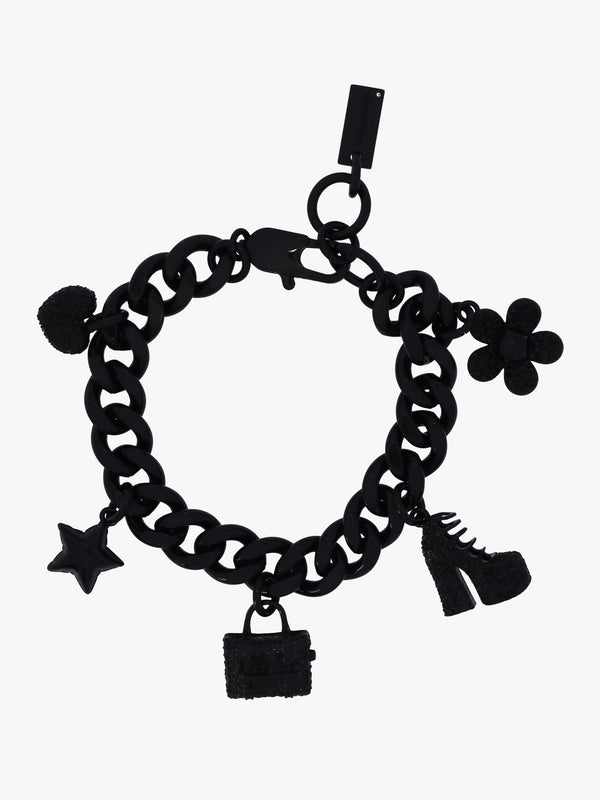 The Pave Mini Icon Black Crystal Bracelet