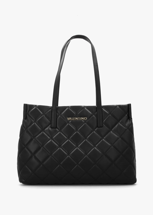 Ocarina Nero Diamond Quilt Tote Bag