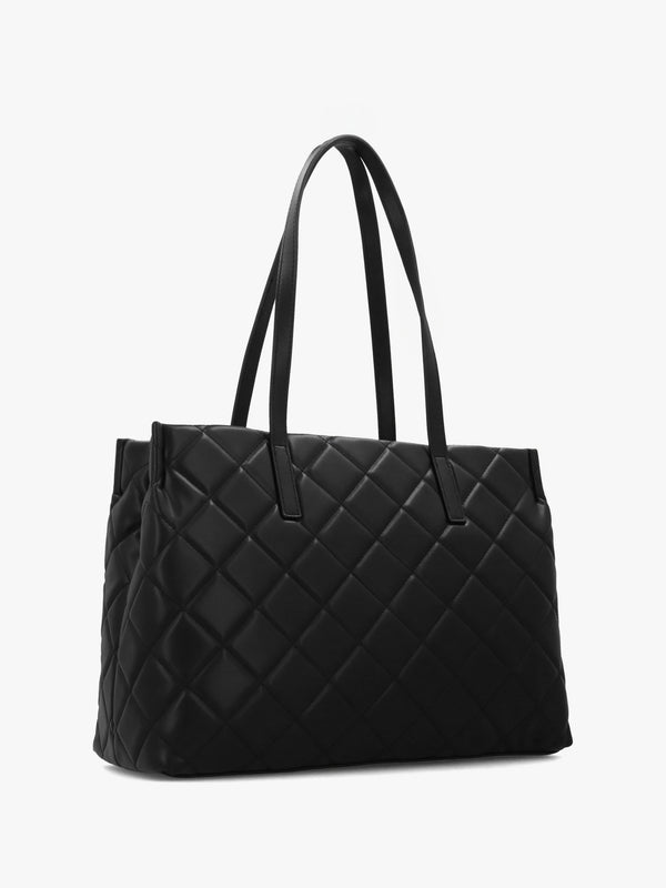 Ocarina Nero Diamond Quilt Tote Bag