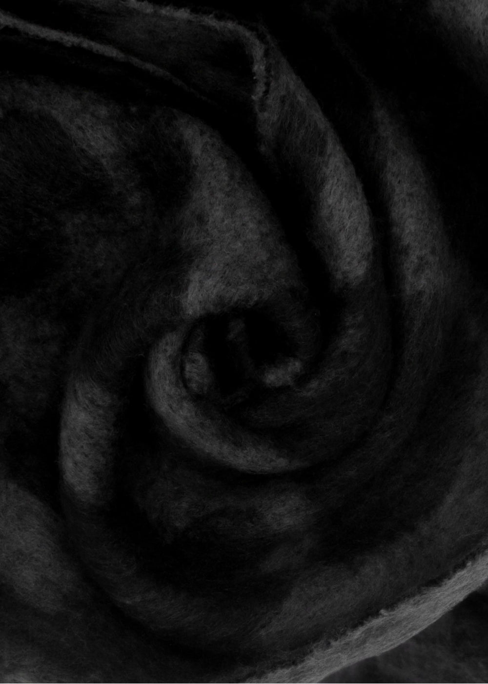 Diana Black Leopard Print Scarf