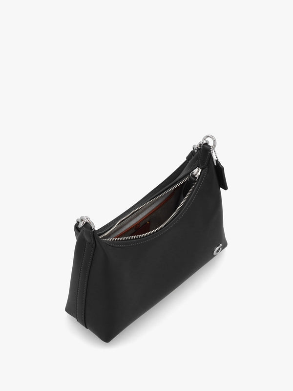 Juliet 25 Black Leather Shoulder Bag