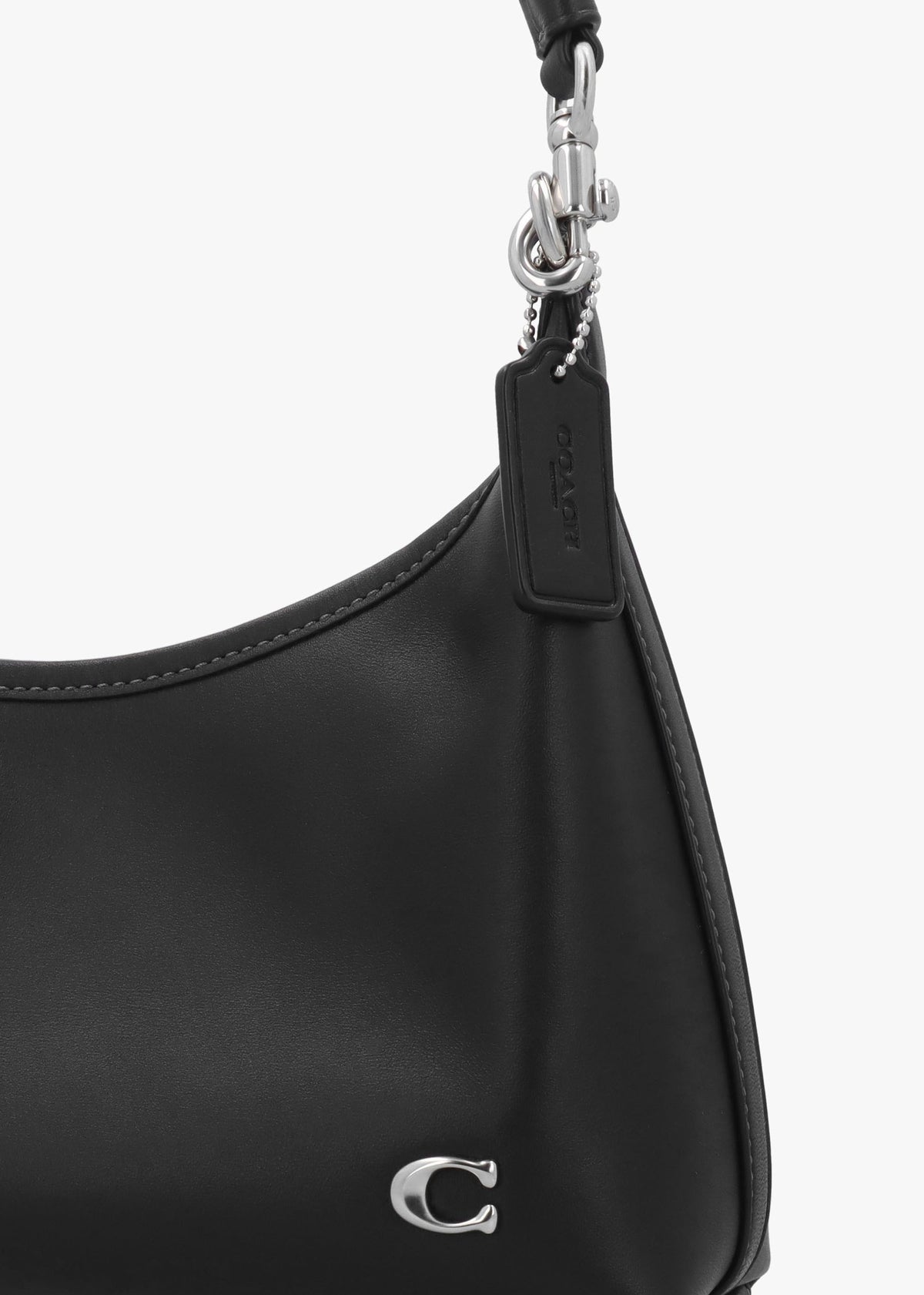 Juliet 25 Black Leather Shoulder Bag