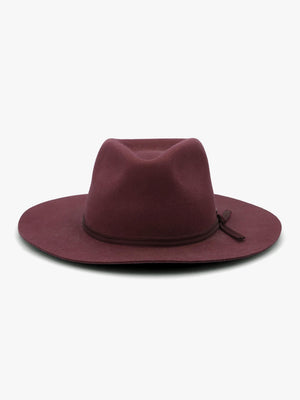 Women's Cohen Mahogany Cowboy Fedora