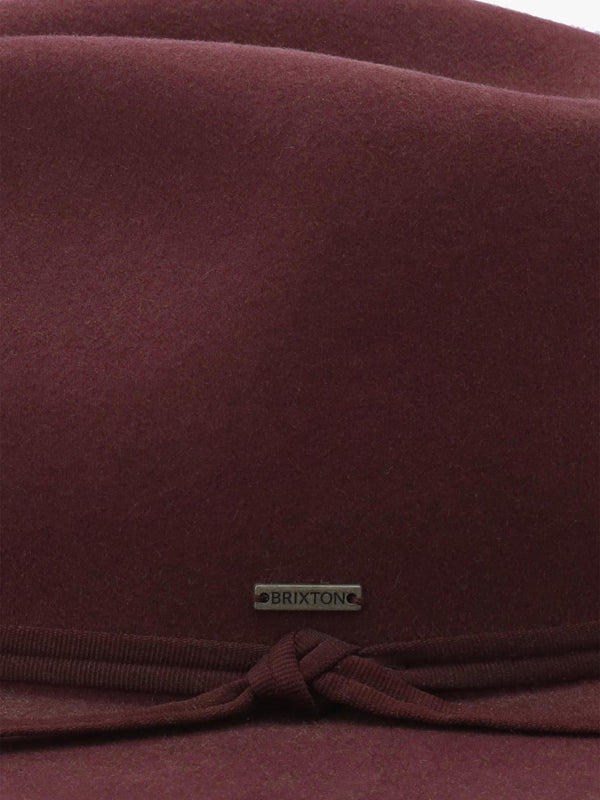 Women's Cohen Mahogany Cowboy Fedora