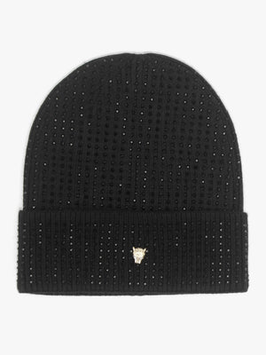 Paloma Diamante Black Beanie Hat