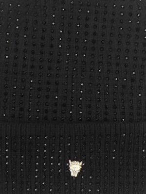 Paloma Diamante Black Beanie Hat
