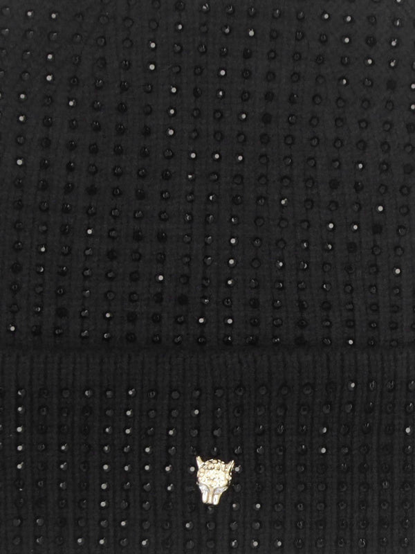 Paloma Diamante Black Beanie Hat