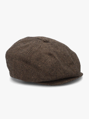 Men's Brood Brown Khaki Snap Cap