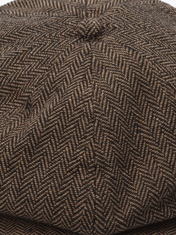 Men's Brood Brown Khaki Snap Cap
