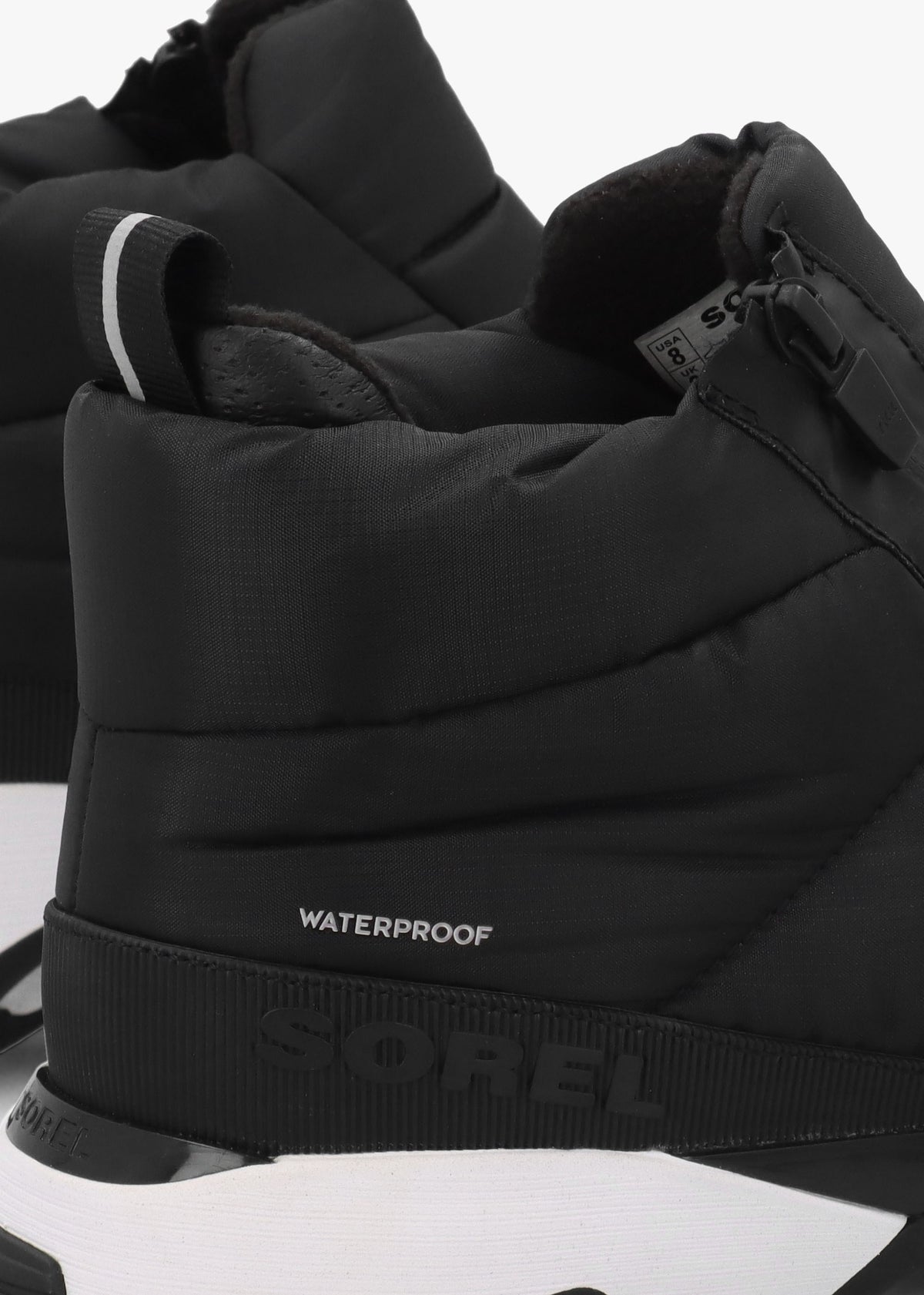 Women's Kinetic™ Impact Puffy Waterproof Black Noir Trainers