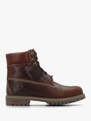 Men’s Premium 6 Inch Mid Brown Waterproof Boots