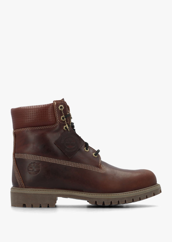 Men’s Premium 6 Inch Mid Brown Waterproof Boots