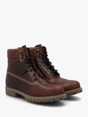 Men’s Premium 6 Inch Mid Brown Waterproof Boots