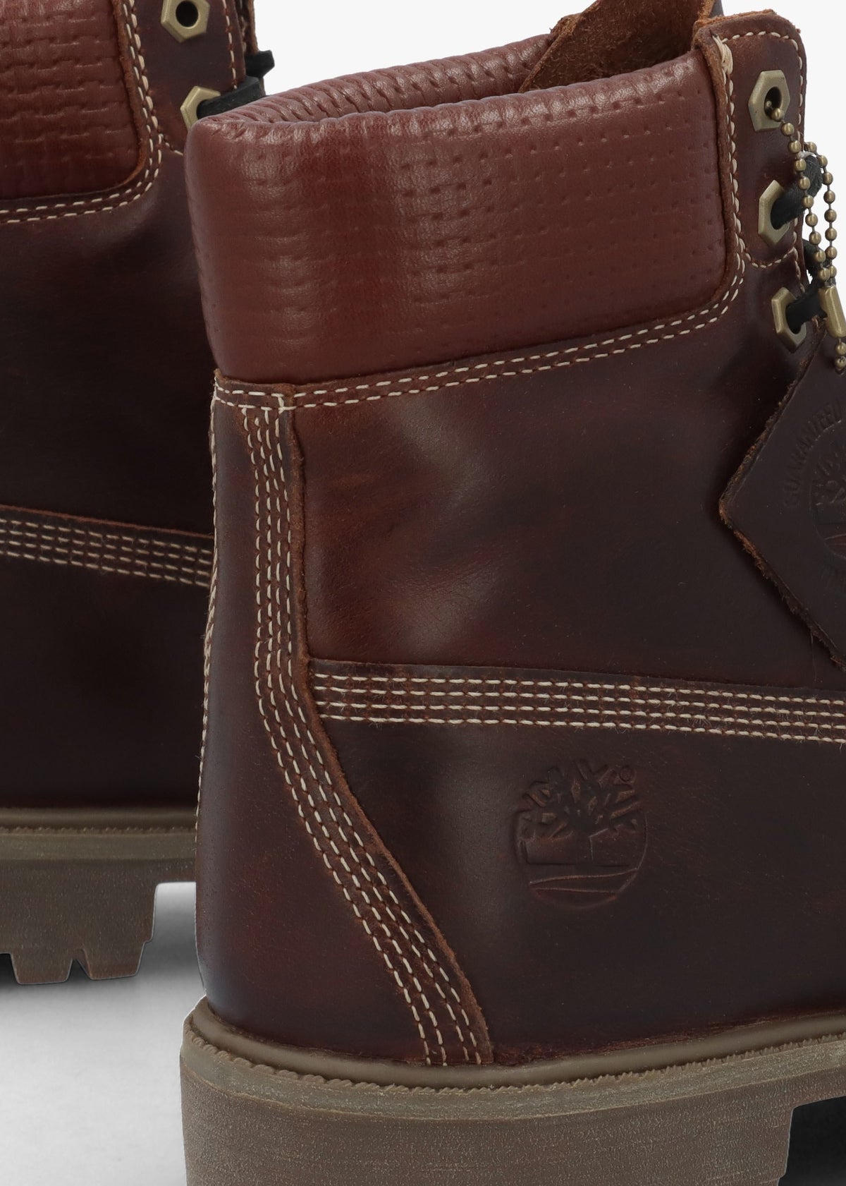 Men’s Premium 6 Inch Mid Brown Waterproof Boots