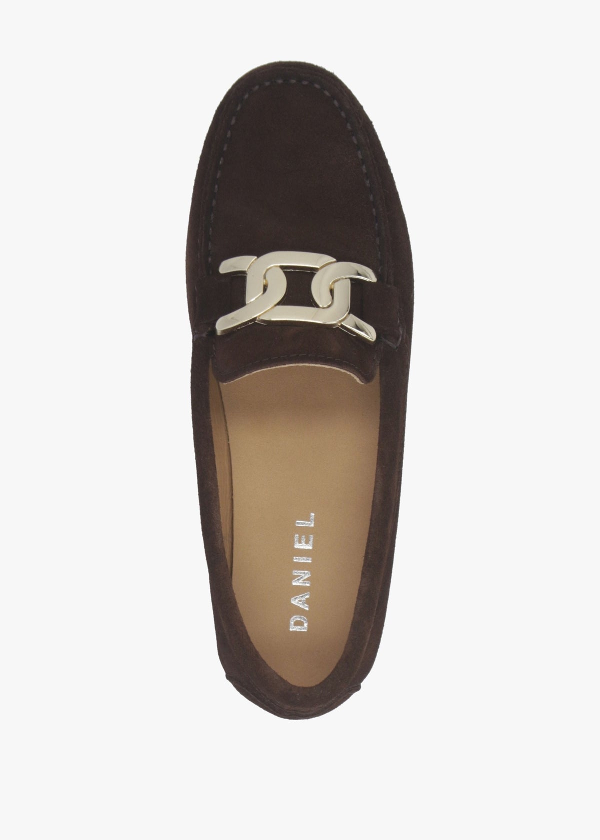 Privette Brown Suede Driving Moccasins