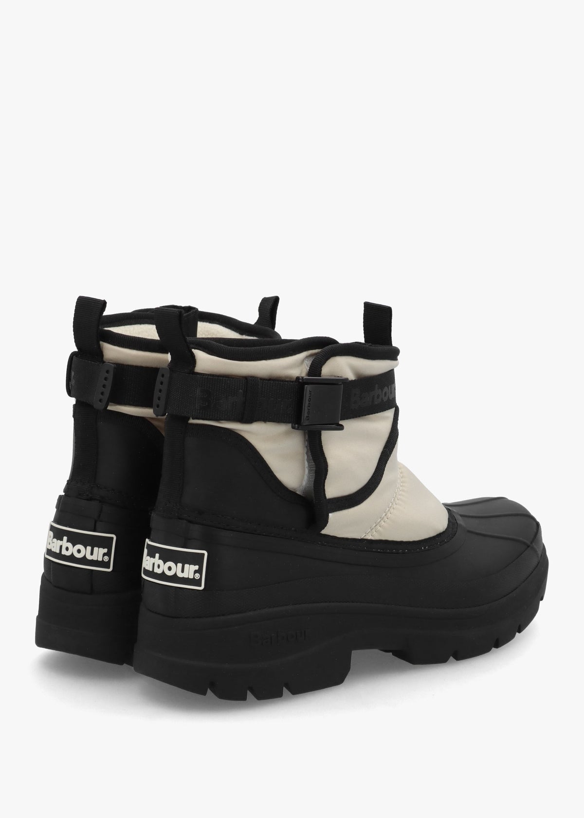 Braybourn Beige & Black Duck Wellington Boots