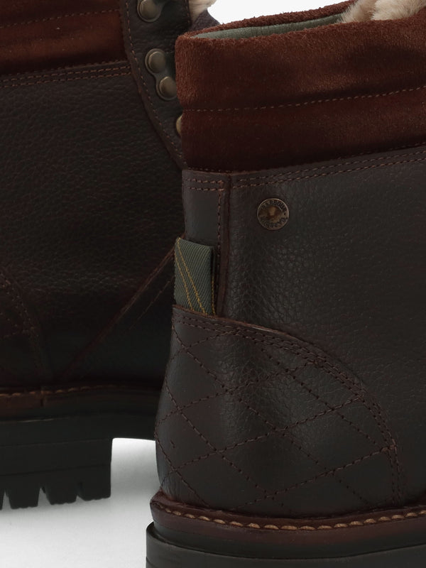 Bamburgh Brown Leather Hiker Boots