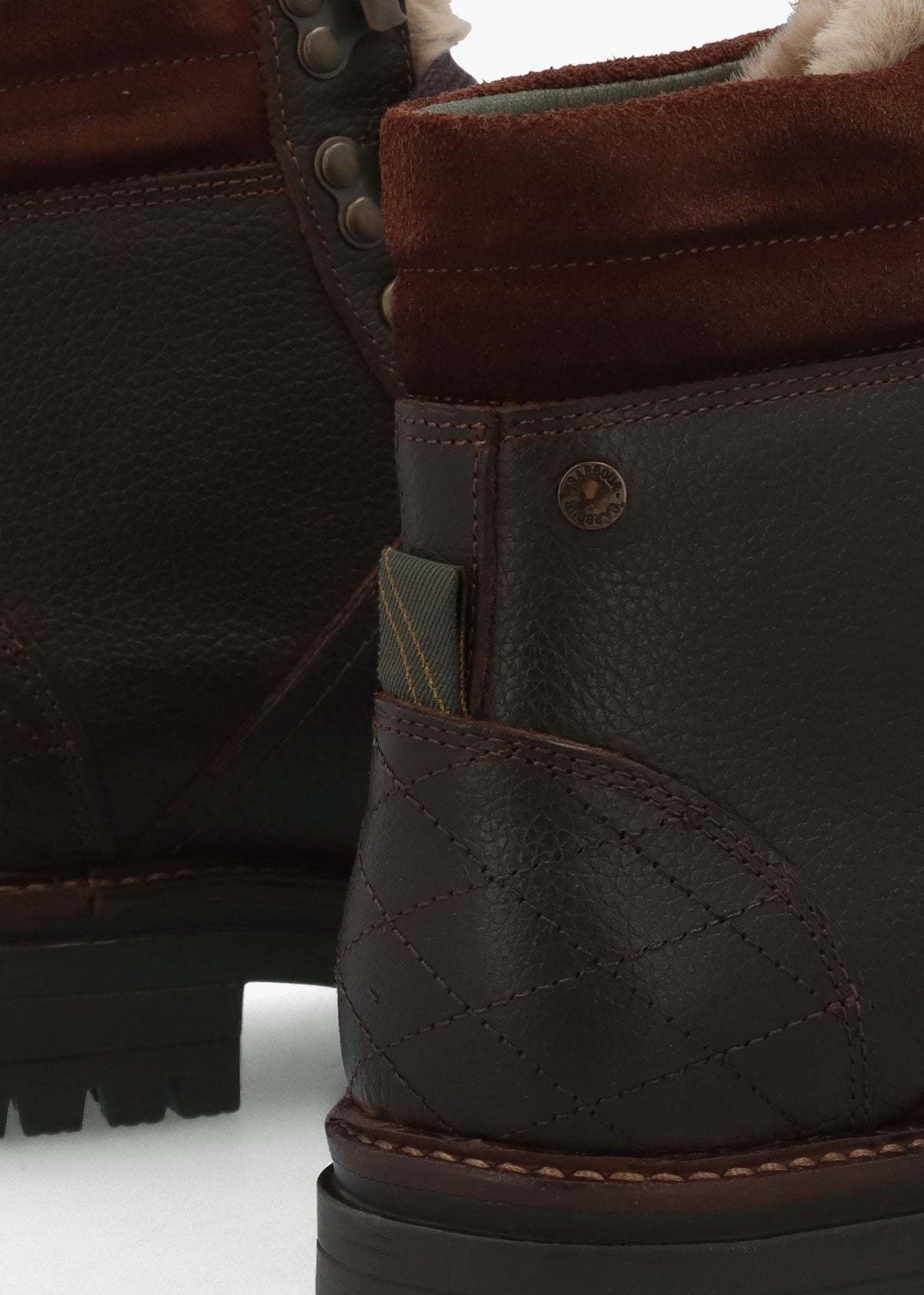Bamburgh Brown Leather Hiker Boots