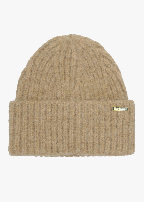Meryl Military Brown Beanie Hat
