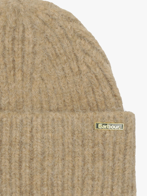 Meryl Military Brown Beanie Hat