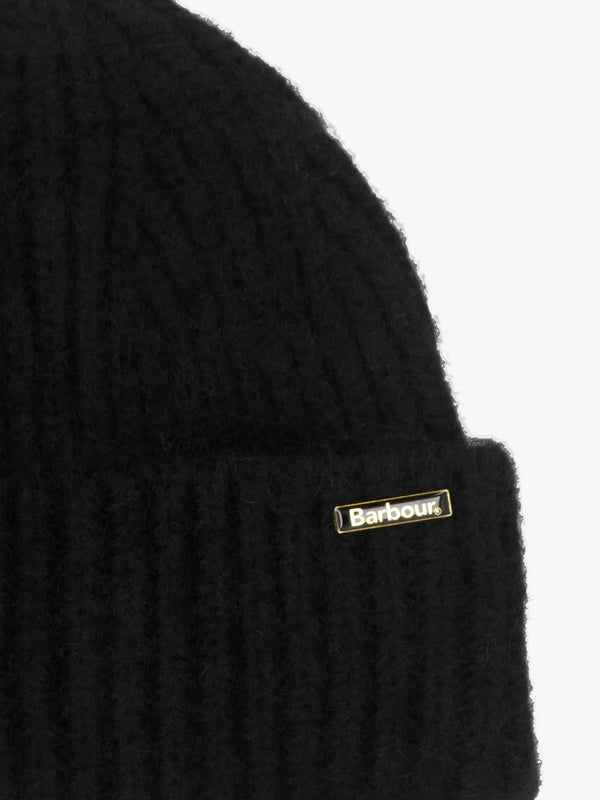 Meryl Black Beanie Hat