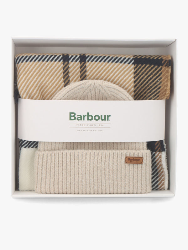 Pendle Beanie & Blair Hat Hessian Navy Gift Set