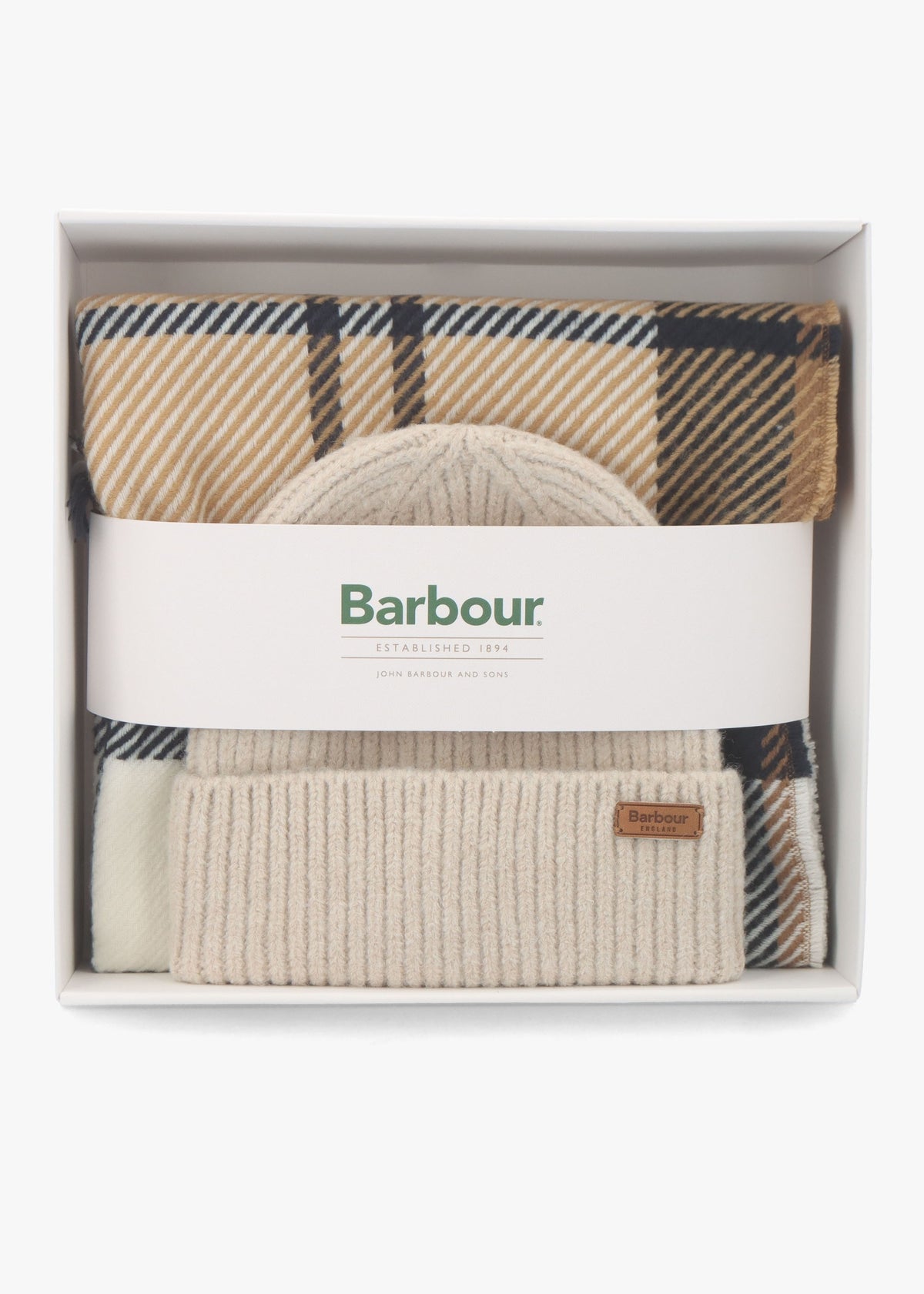 Pendle Beanie & Blair Hat Hessian Navy Gift Set