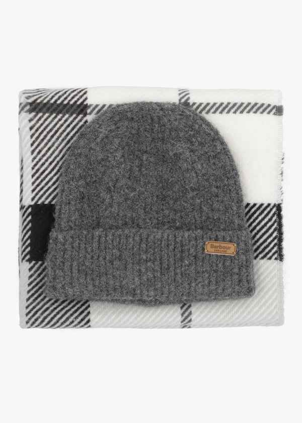 Pendle Beanie & Blair Hat Monochrome Gift Set