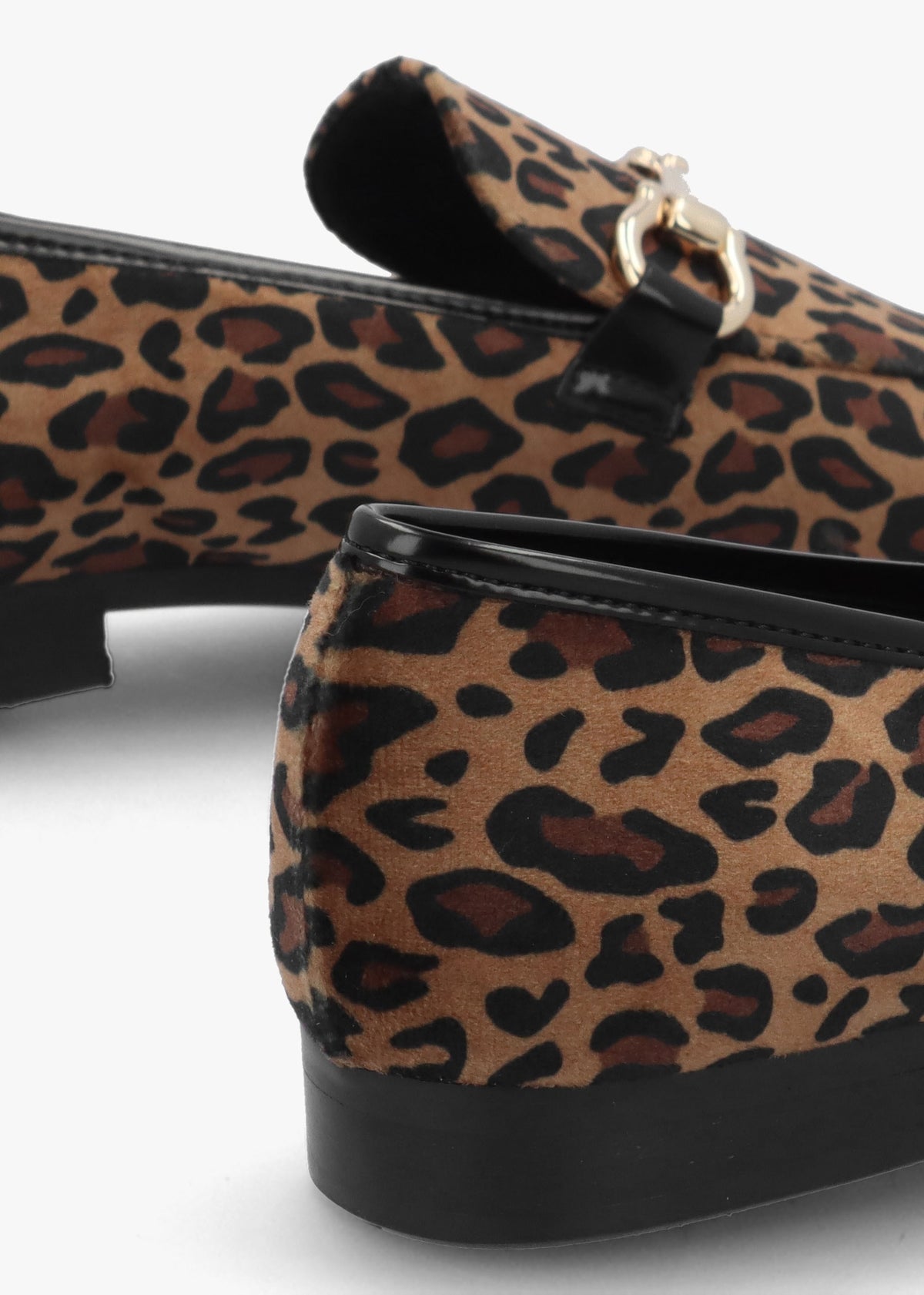 Loafie Leopard Snaffle Loafers