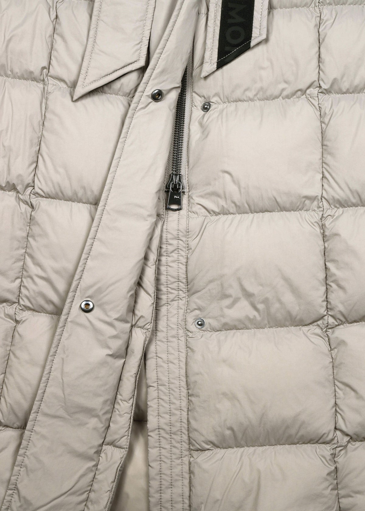 Valentina Chinchilla Longline Padded Coat