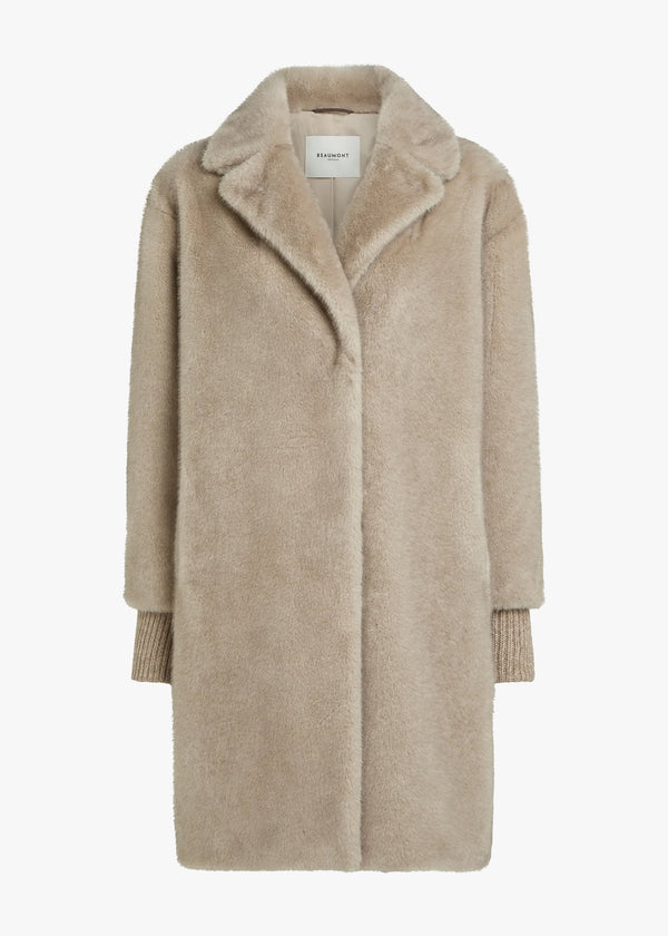 Nilla Chinchilla Faux Fur Coat