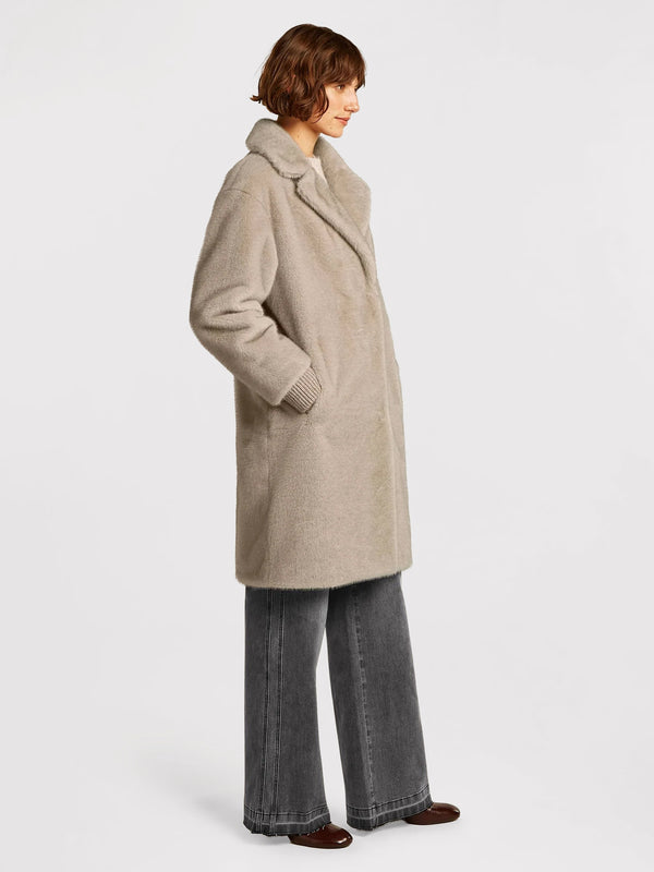 Nilla Chinchilla Faux Fur Coat