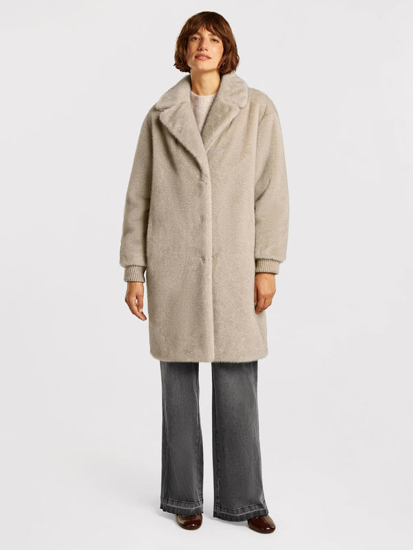 Nilla Chinchilla Faux Fur Coat