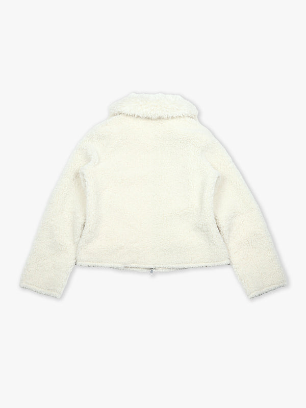 Reversable Roxy Off White Teddy Jacket
