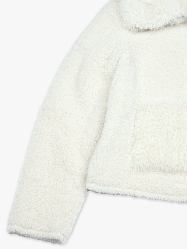 Reversable Roxy Off White Teddy Jacket