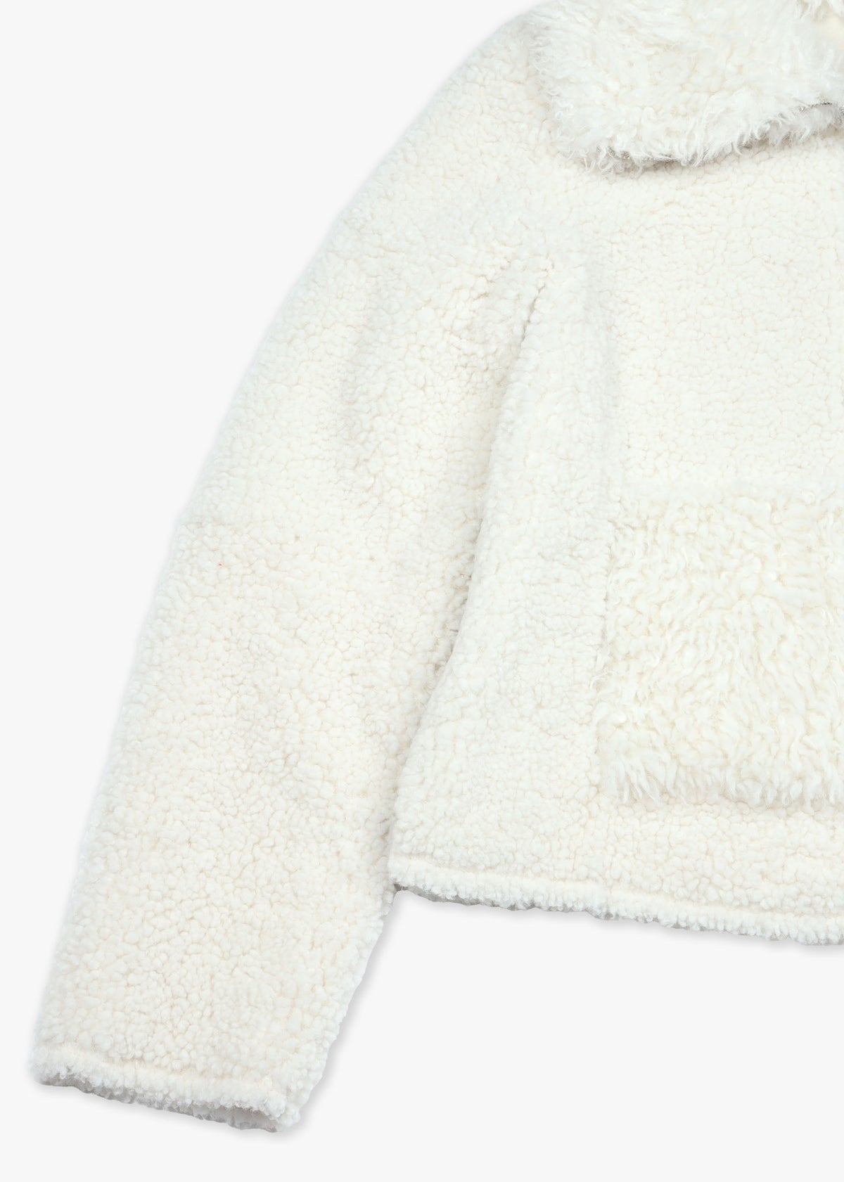 Reversable Roxy Off White Teddy Jacket