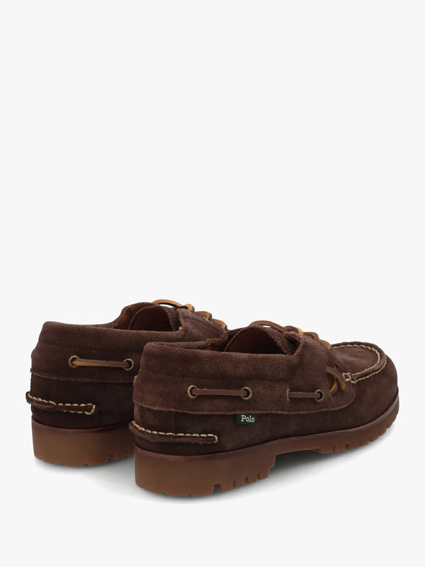 Men’s Ranger Dark Brown Suede Boat Shoes