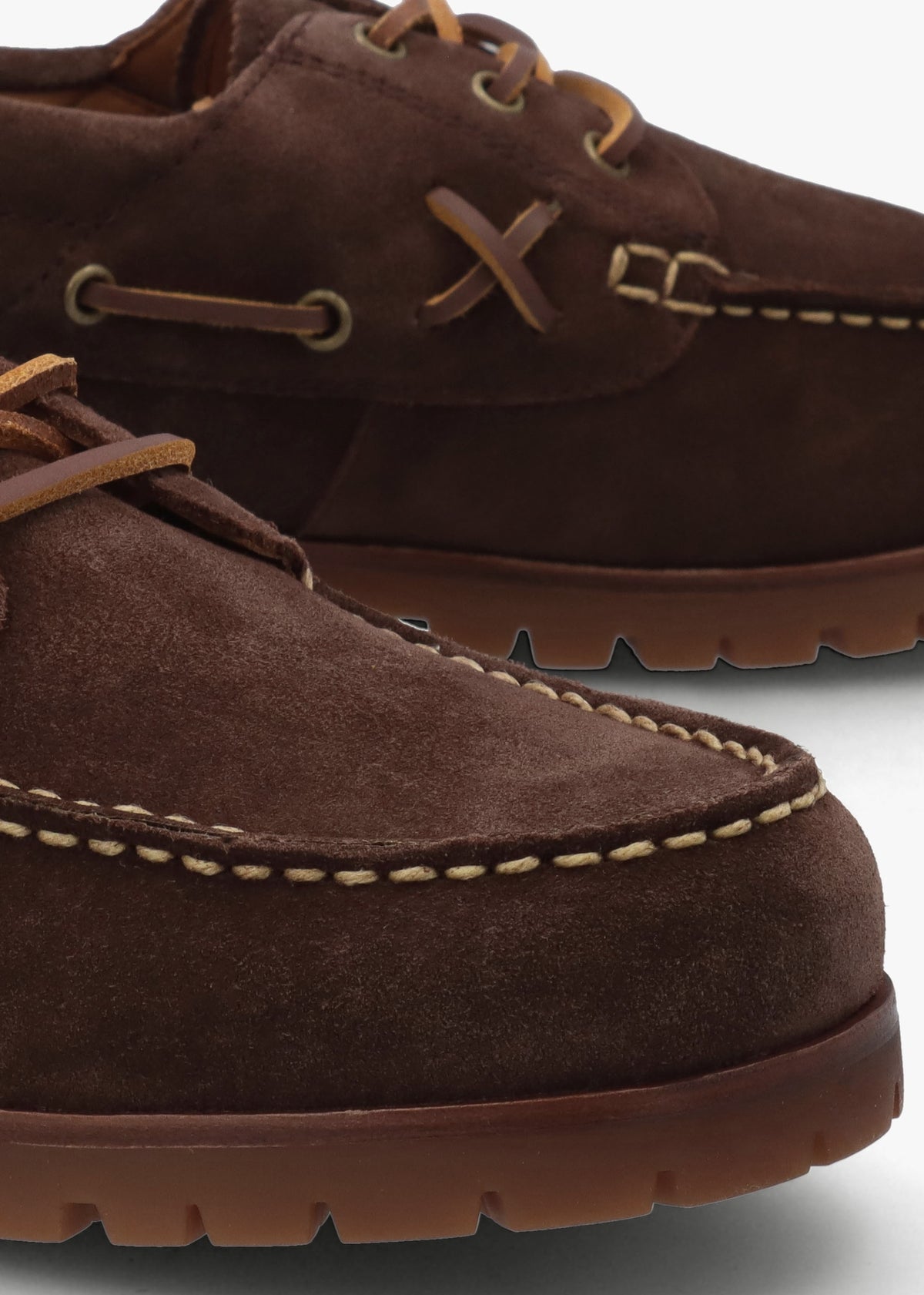 Men’s Ranger Dark Brown Suede Boat Shoes