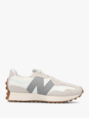 Women’s 327 Grey Leather & Suede Trainers