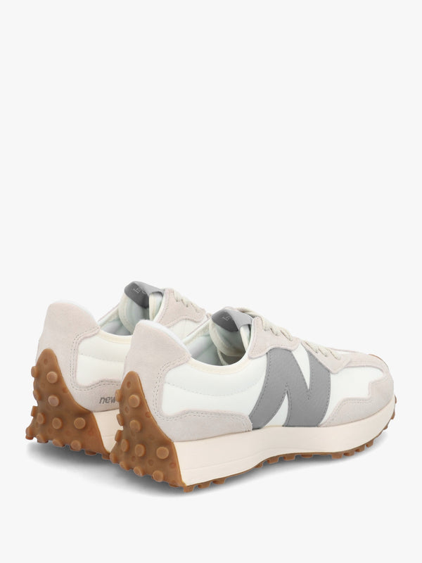 Women’s 327 Grey Leather & Suede Trainers