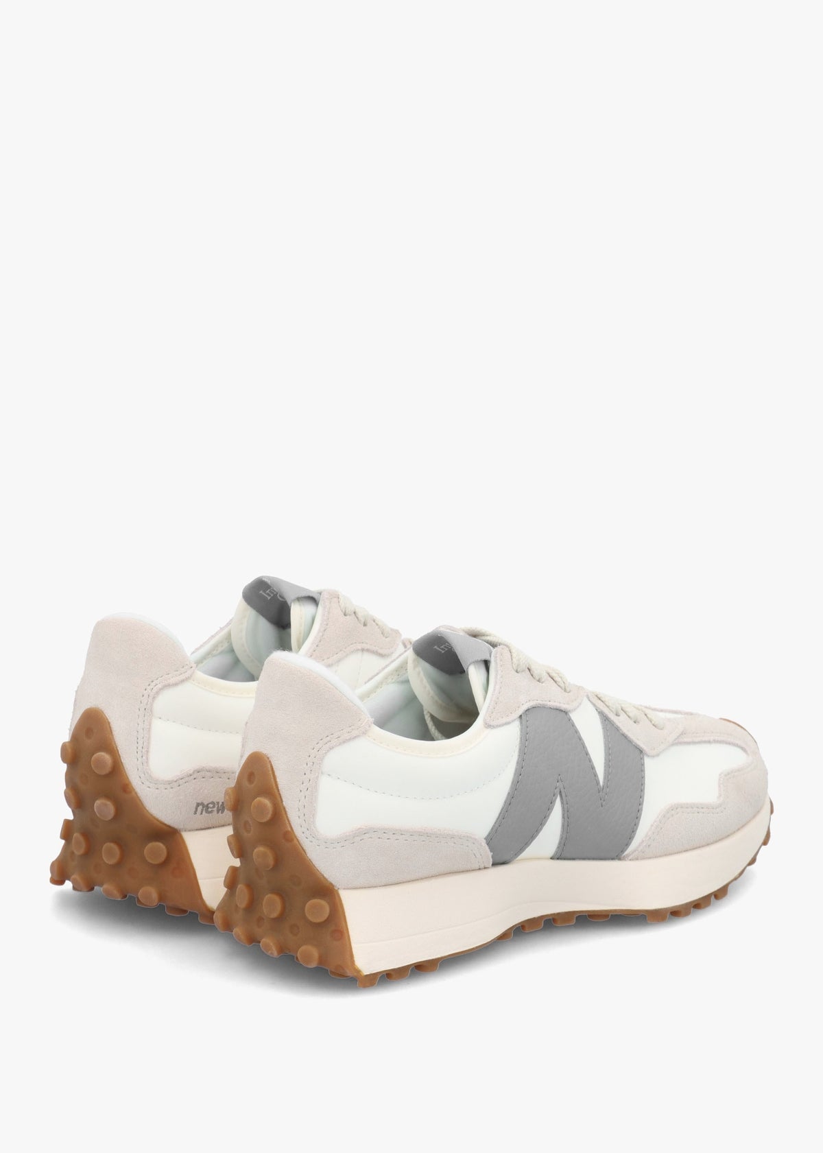 Women’s 327 Grey Leather & Suede Trainers