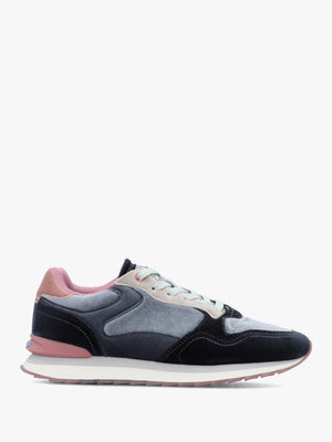 Women's City Sapphire Multicoloured Velvet Trainers