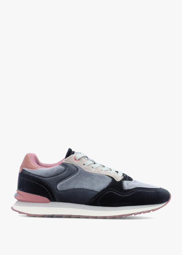 Women's City Sapphire Multicoloured Velvet Trainers
