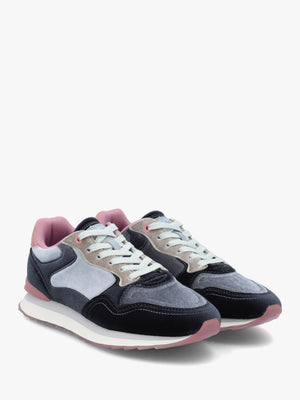 Women's City Sapphire Multicoloured Velvet Trainers