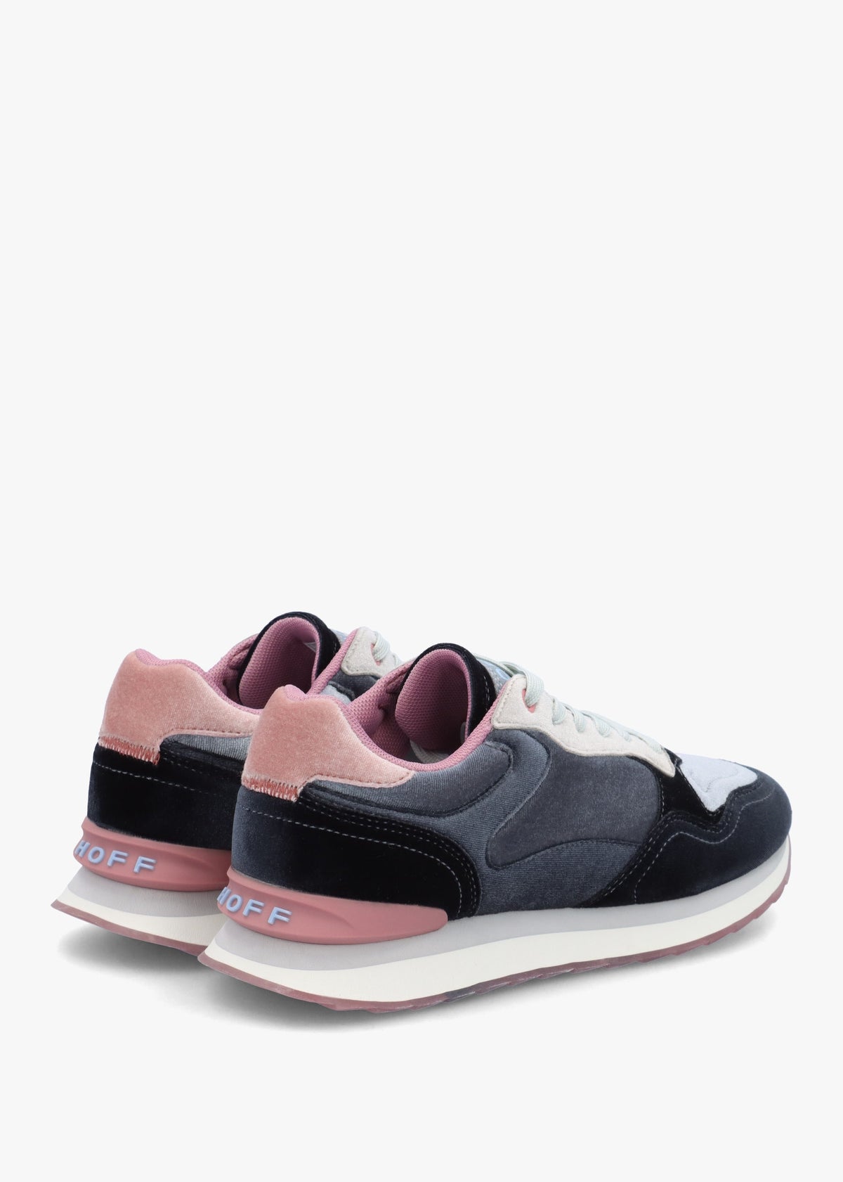 Women's City Sapphire Multicoloured Velvet Trainers